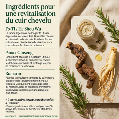 Shampoing Solide Coréen aux 12 Plantes